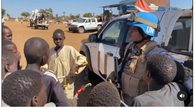 polisi ganteng asal aceh ngajari ngaji anak anak sudan