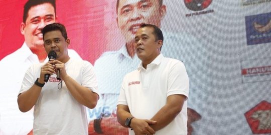 Bobby-Aulia Raih Suara Terbanyak di Pilkada Medan, Golput 54 Persen