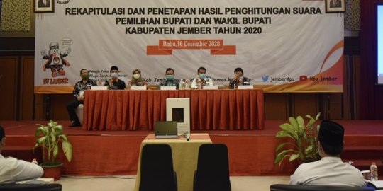 Rekapitulasi Pilkada Jember Berjalan Alot, Tim Petahana Tuding Ada Kecurangan