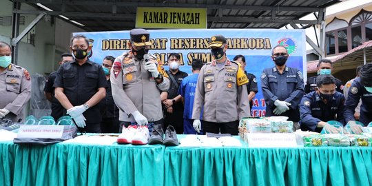 11 Tersangka Narkoba Disergap di Sumut, 1 Ditembak Mati