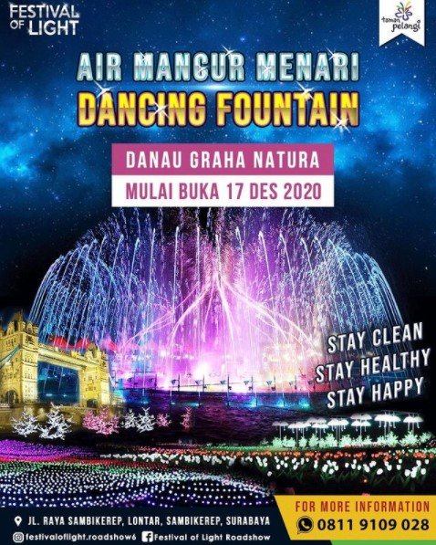 festival of light surabaya 2020