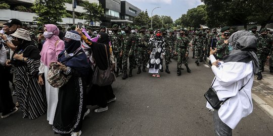 Bawa Senjata Tajam dan Ganja, Lima Peserta Aksi 1812 Ditetapkan Tersangka