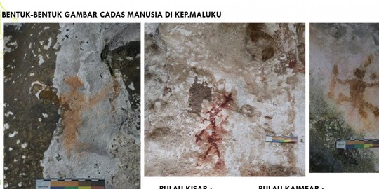 Arkeolog Teliti Bentuk dan Sebaran Gambar Cadas Manusia di Maluku Barat Daya