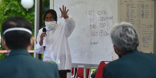 Wali Kota Risma Sebut RS Rujukan Covid-19 di Surabaya Hampir Penuh