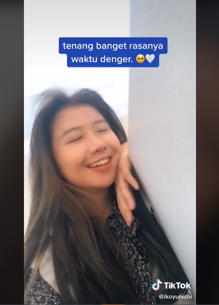 viral cewek non muslim suka banget dengar salawatan