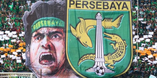 Tahukah Anda, Logo Wong Mangap Bonek Dibuat Orang Makassar Bermula dari Piala Dunia 1986