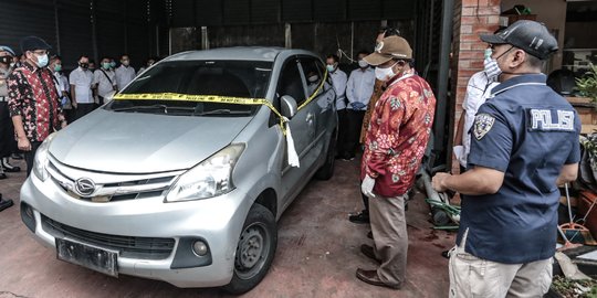 Kondisi Mobil yang Dikendarai 6 Anggota Laskar FPI