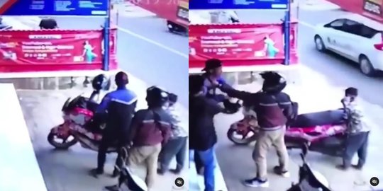 Viral Video Maling Motor Tak Sadar Pemilik Ada di Belakangnya, Bikin Netizen Ngakak