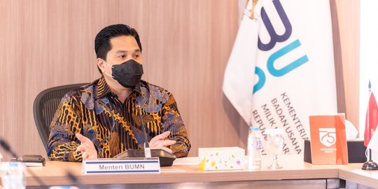 Bertemu Jaksa Agung, Erick Thohir Bahas Penanganan Kasus Asabri