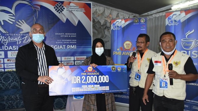 kisah migran asal garut yang dapat penghargaan di riyadh