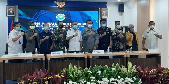 BNN Bongkar 88 Sindikat Narkoba Sepanjang 2020, 1.247 Ditetapkan Tersangka