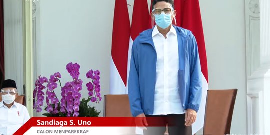 Sandiaga Jabat Menparekraf: Amanat Berat dari Presiden Jokowi