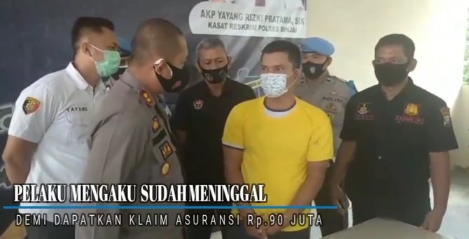 modus mengaku meninggal pria ini tipu klaim asuransi hingga rp90 juta