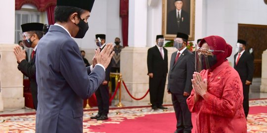 Masih Rangkap Jabatan, Risma Izin ke Jokowi Bolak Balik Jakarta-Surabaya