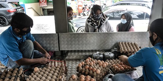 Pemprov DKI Gelar Pasar Telur Murah