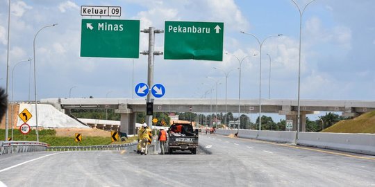 Sejak Diresmikan, 35 Kecelakaan Terjadi di Tol Pekanbaru-Dumai