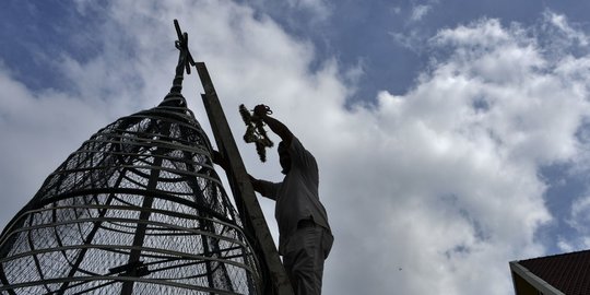 Menengok Persiapan Gereja di Aceh Rayakan Natal