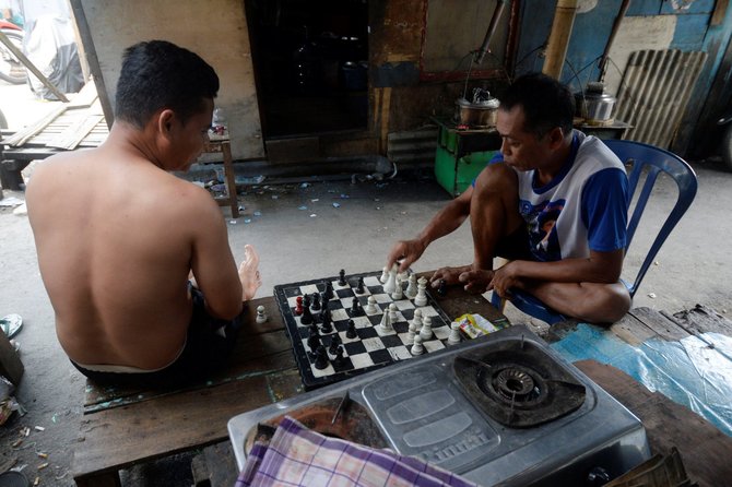 foto esai kemiskinan jakarta