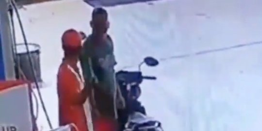Pria Ini Ludahi Petugas SPBU karena Ingatkan Pakai Masker, Begini Kronologinya