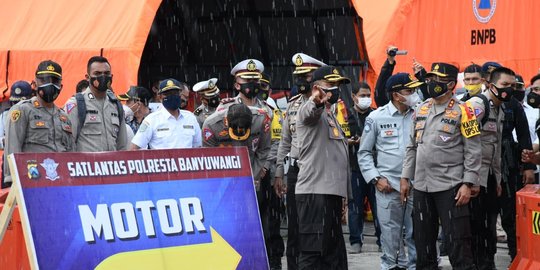 Kakorlantas Polri Pantau Pelabuhan di Banyuwangi: Jumlah Wisatawan Turun 90 Persen