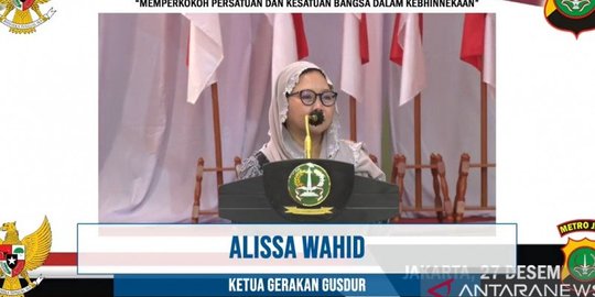 Kutip Gus Dur, Alissa Wahid Sebut Indonesia Ada Karena Keberagaman