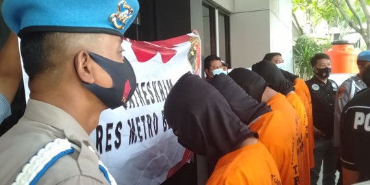 Ini Wajah 7 Begal Sadis yang Bunuh Remaja di Bekasi, Usianya Masih Muda Semua