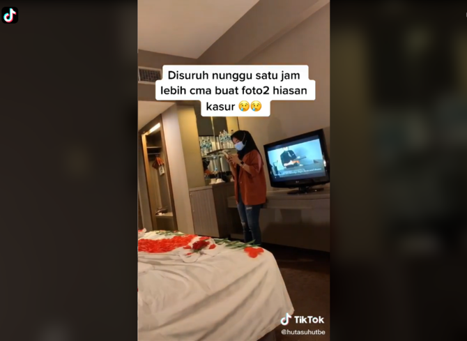 viral pasangan bulan madu istri ngulur waktu bermesraan