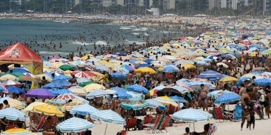 Tidak Ada Pesta-Pesta, Pantai Rio de Janeiro Bakal Ditutup Saat Malam Tahun Baru