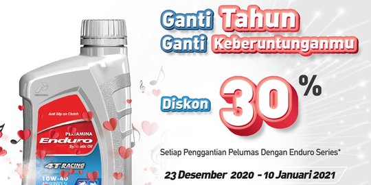 Sambut Pergantian Tahun, PT Pertamina Lubricants Hadirkan Promo Spesial Bagi Konsumen