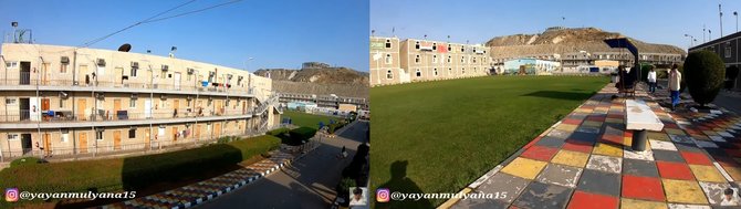 potret tempat tinggal para pekerja masjidil haram