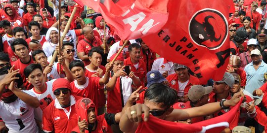 Survei Elektabilitas Partai SMRC: PDIP Teratas, Gerindra Stabil dan Sisanya Menurun
