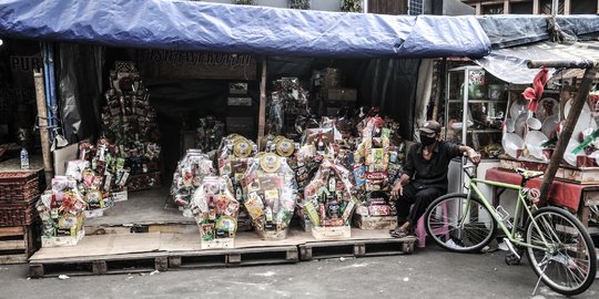 Pedagang Parsel Cikini Terdampak Pandemi