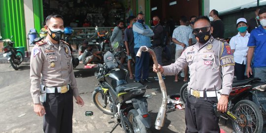 Cegah Konvoi saat Malam Tahun Baru di Kupang, Polisi Larang Motor Berknalpot Racing