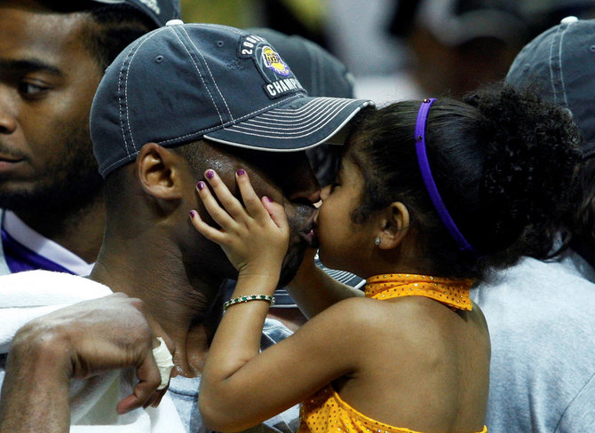 kobe bryant dan gianna bryant