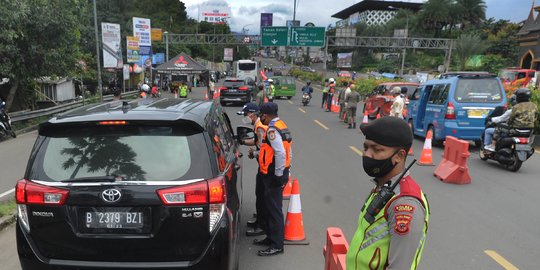 Jalur Puncak Akan Ditutup Pukul 18.00 WIB