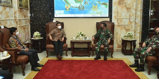 Menkes Minta Bantuan Panglima TNI Kawal Vaksinasi Covid-19 di Seluruh Indonesia