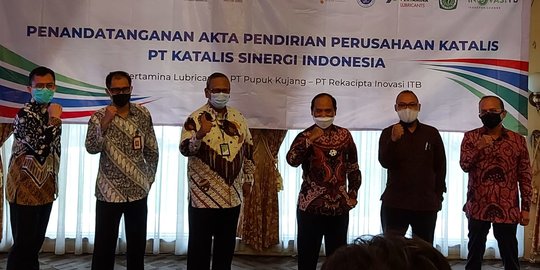 Sah, Pertamina, Pupuk Kujang dan ITB Bentuk PT Katalis Sinergi Indonesia