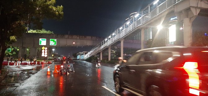 jalan sudirman thamrin ditutup