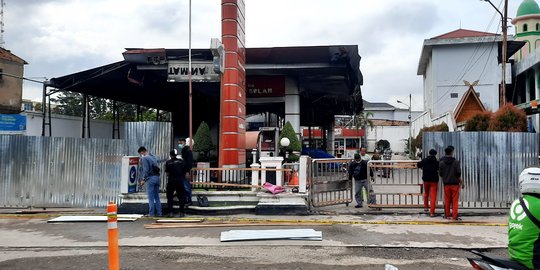 Diduga karena HP, SPBU dan 1 Mobil di Pekanbaru Terbakar