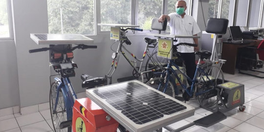 Inovatif, Sepeda Buatan UGM Ini Buat Penggunanya Bisa Olahraga Sambil Kerja