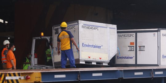 Jambi Terima 20.000 Dosis Vaksin Covid-19