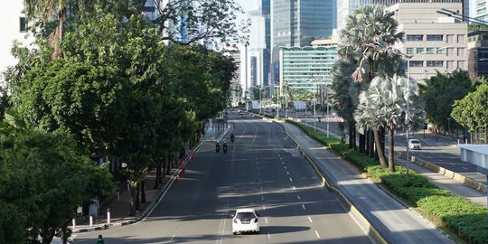 Tanaman di Jalan Sudirman-Thamrin Dipasangi Barcode, Ini Tujuannya