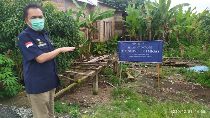 kepala bph migas survei lapangan pembangunan 6 mini spbu di pondok pesantren al ittifaqiah