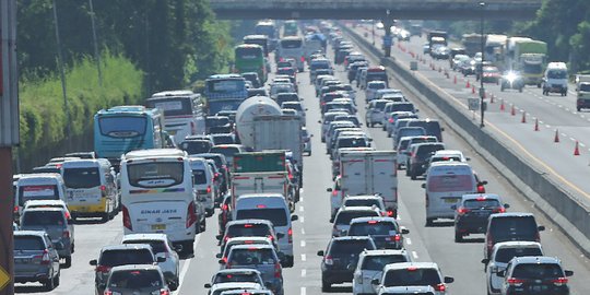 Jasa Marga Catat 323 Ribu Kendaraan Kembali ke Jakarta Pada Libur Tahun Baru 2021