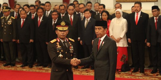 Jokowi sudah Kantongi Calon Kapolri Pengganti Jenderal Idham Azis
