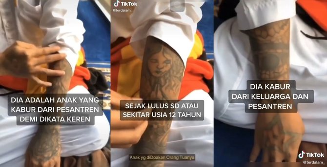 kisah remaja tatoan sekujur tubuh mantap hijrah
