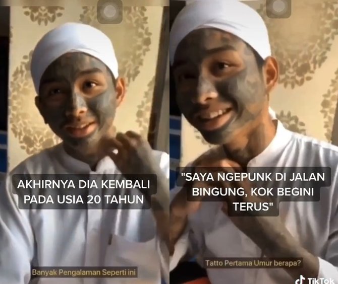 kisah remaja tatoan sekujur tubuh mantap hijrah
