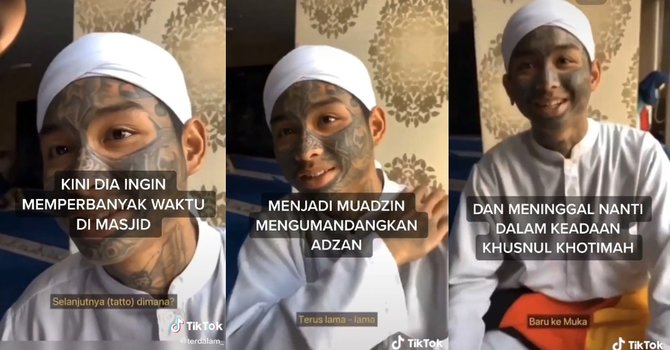 kisah remaja tatoan sekujur tubuh mantap hijrah