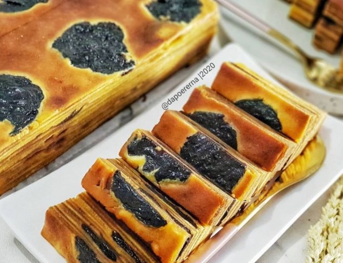 resep kue basah lapis legit lembut ala rumahan