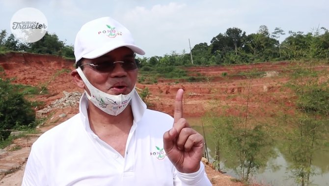 kebun durian milik irjen pol purn anton wahono